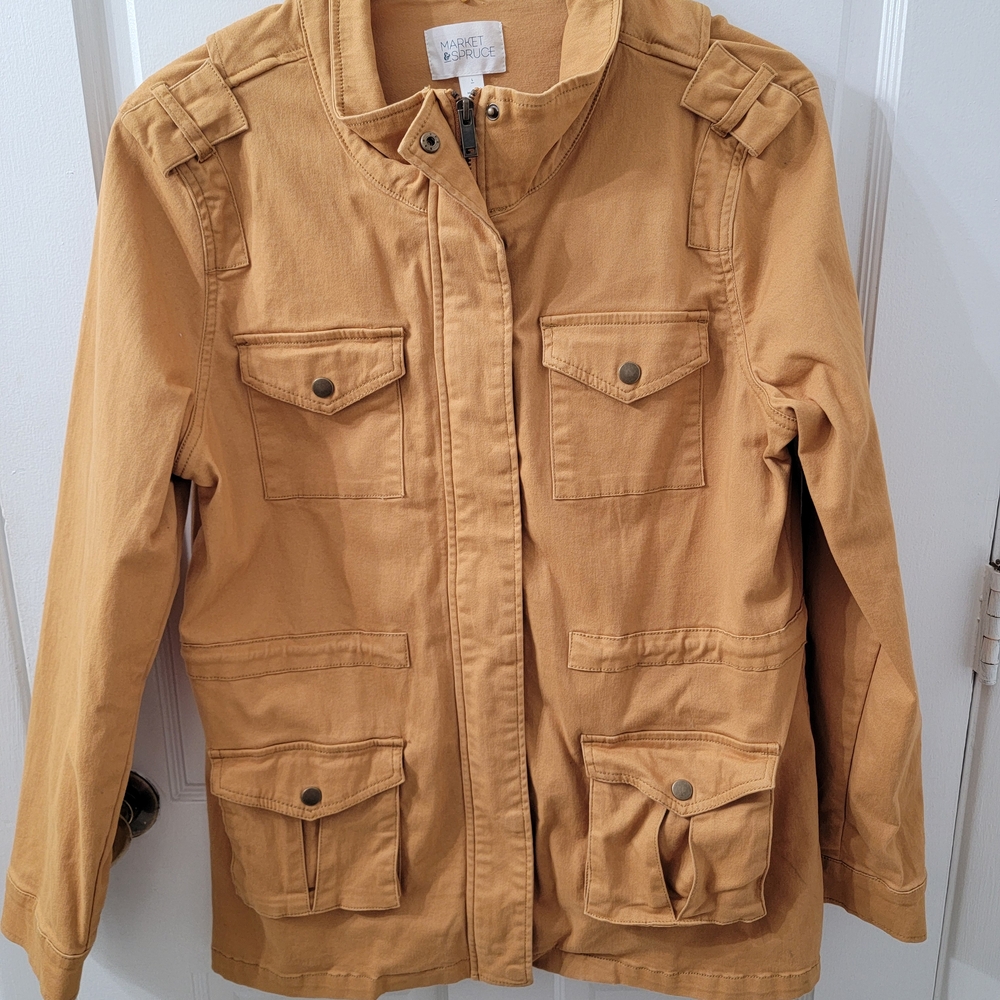 Market & Spruce Camel Jacket